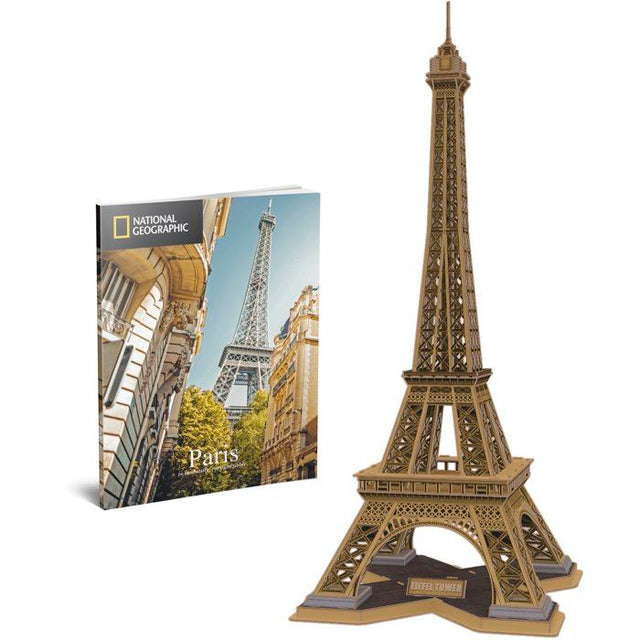 Puzzle 3D - Tour Eiffel - EXPLORA - 540203 - 80 pieces - Niveau 5 - Sans colle - Des 8 ans