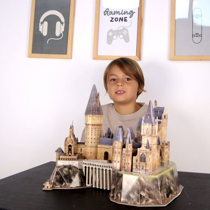 Puzzle 3D - Château de Poudlard - EXPLORA - 540302 - Licence Harry Potter - 197 pieces - Des 8 ans