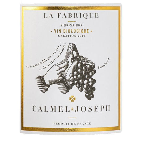Calmel & Joseph Les Terroirs La Fabrique  Vieux Carignan - Vin rouge de Languedoc-Roussillon 2024