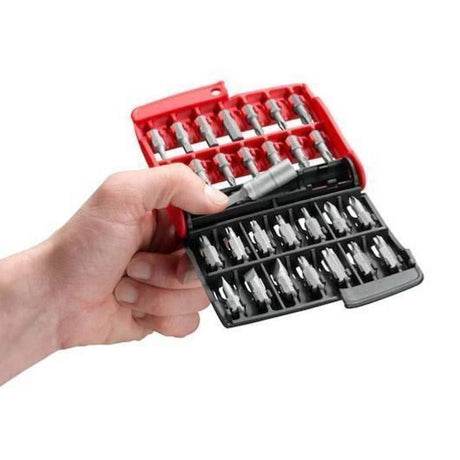 Boîte de 28 embouts  - FACOM - E.120PB - série 1 High Perf' (Fente / PH / PZ / 6 pans / Torx)