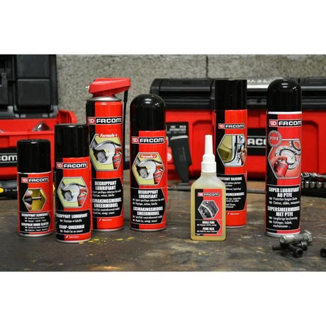 Lubrifiant silicone 300ml - FACOM - lubrifiant propre incolore - Concentré -  Spécial mécanique et joints