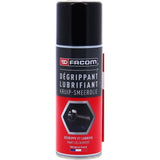 Dégrippant-lubrifiant Aérosol 200ml - FACOM - Permet de débloquer rapidement la visserie oxydée. Lubrifie les mécanismes