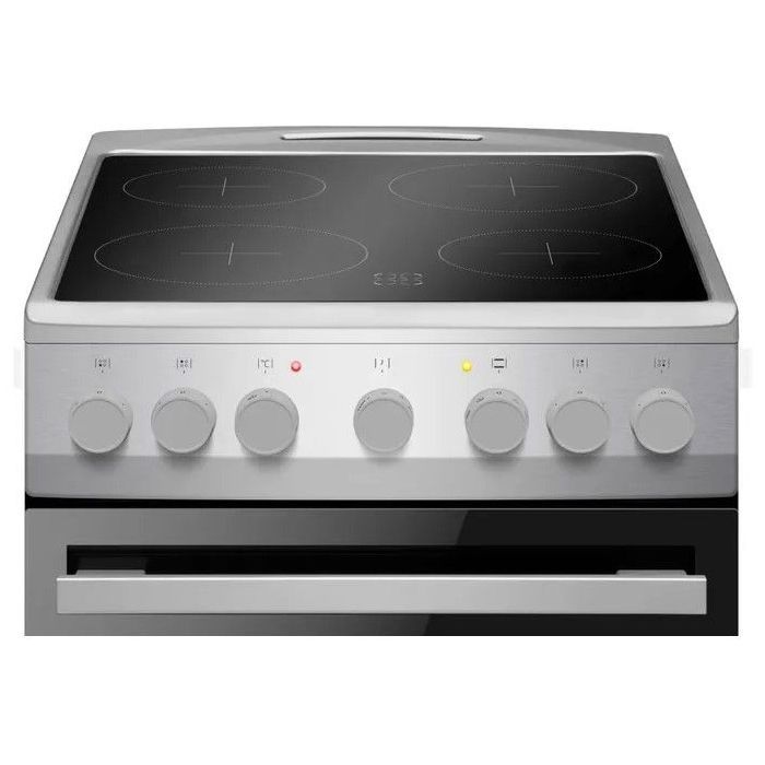 Cuisiniere vitrocéramique - FAGOR-FACV203S - 4 foyers - 62 L - 50 x 60 cm - Silver