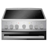 Cuisiniere vitrocéramique - FAGOR-FACV203S - 4 foyers - 62 L - 50 x 60 cm - Silver