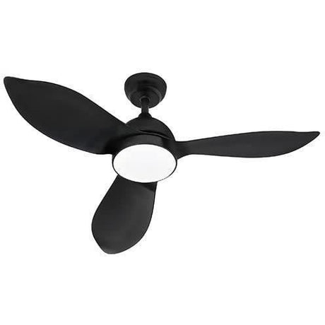 CORSICA Noir- Ventilateur de plafond Ř116cm 70W + éclairage LED
