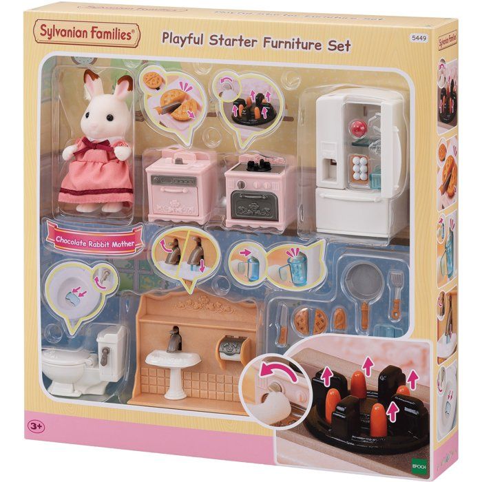 Le  set d'ameublement cosy cottage et maman - Sylvanian Families - 5449