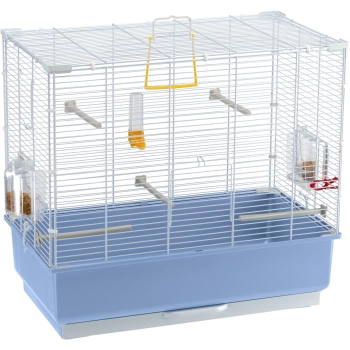 Cage oiseaux - FERPLAST - PIANO 4 - 59 x 33 x 55 cm - Blanc