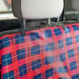 Couverture de protection siege de voiture 140 x 50 x 60 cm- FERPLAST - Noir / Rouge