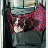 Couverture de protection siege de voiture 140 x 50 x 60 cm- FERPLAST - Noir / Rouge