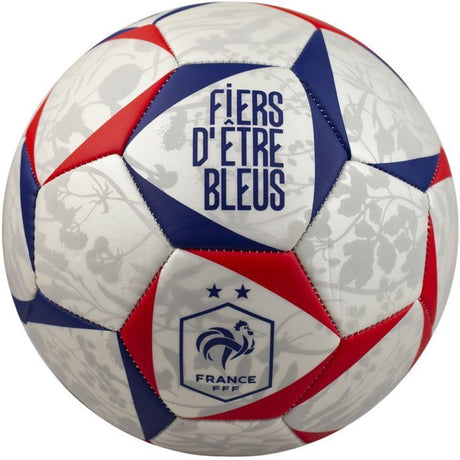 Ballon de football - FFF - Jersey floral - T5 - Tricolore