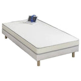 Matelas mousse 90 x 190 cm - DEKO DREAM Huopa - Mousse - Confort ferme - 10 cm - Fabrication européenne