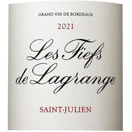 Les Fiefs de Lagrange 2021 Saint-Julien - Vin rouge de Bordeaux