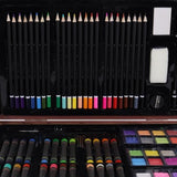 Mallette XXL De 140 Pieces - MAIN D'ARTISTE- Boite a Dessin - Activités Manuelles - Kit Complet - Art Plastiques