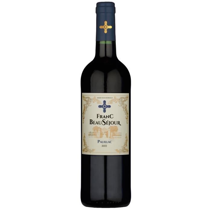 Franc Beauséjour 2022 Pauillac - Vin rouge de Bordeaux