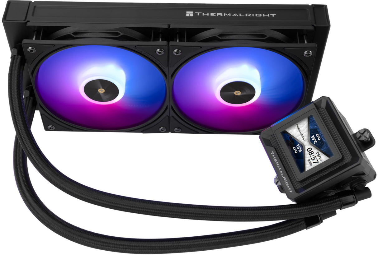 THERMALRIGHT - Frozen Warframe 240 SE - Watercooling AIO - Ventilateurs 120mm - Afficheur ARGB - Noir