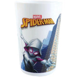 Lot vaisselle - FUN HOUSE - SPIDERMAN - Verre, assiette Ř22 cm et Ř16 cm, couverts, gourde et boite goűter