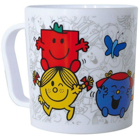 Lot vaisselle - FUN HOUSE - MONSIEUR MADAME - Assiette creuse Ř16 cm, gourde 350 ml, mug 350 ml et 2 peluches 12 cm