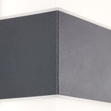 Applique murale extérieure - BRILLIANT - ARCHIE - Métal et plastique - Anthracite - LED intégrée -7 W IP44