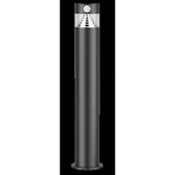 Borne solaire - GALIX - G4585C - Forte clarte - Inox avec détecteur - H50 cm - 150 Lumens