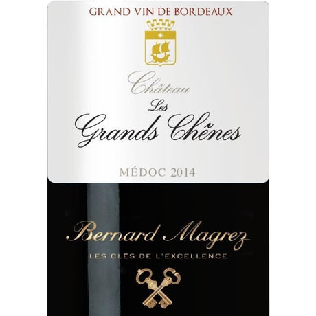 Château Les Grands Chenes 2014 - AOC Médoc - Vin rouge de Bordeaux - 1 bouteille 0.75 cl