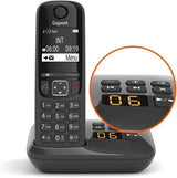 GIGASET Téléphone Fixe AS690 A Noir