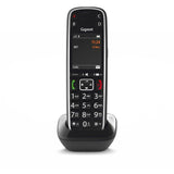 Téléphone sans fil Gigaset E720HX - Noir - 200 entrées - SMS - compatible Bluetooth 4.2 HSP et HFP