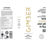 Gimber - Original - Pret-a-boire - Canette - Gingembre, citron et herbes - 12 x 250 ml - Bio