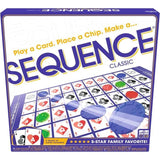 SEQUENCE Jeu de stratégie Goliath - Classique des USA - 2 lignes de 5 - 2 joueurs ou plus