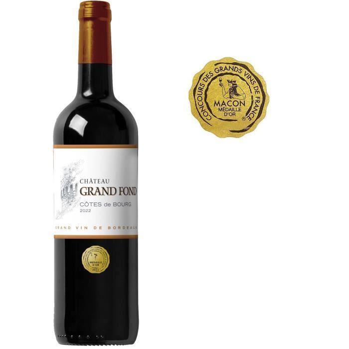Château Grand Fond Côtes de Bourg - Vin rouge de Bordeaux