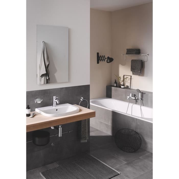 Mitigeur lavabo GROHE Start Classic - Tirette de vidage - Économie d'eau - Garantie 5 ans