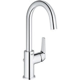 Robinet salle de bains - GROHE Start Flow - Mitigeur monocommande - Taille L - Chromé - Economie d'eau - 23811000