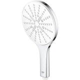 Douchette 3 jets - GROHE - Vitalio SmartActive 150 - Surface de jet blanche - Economie d'eau - Chromé