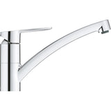 Mitigeur évier GROHE Start Eco - Chromé - Bec bas - Métal