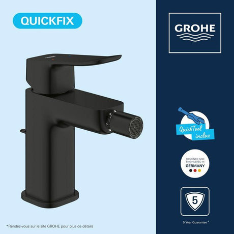 Mitigeur de bidet - GROHE DICE - Noir mat