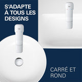 Mitigeur de lavabo - GROHE DICE - Taille S - Clic-clac - Chrome