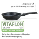 Wok fonte d'aluminium - GSW - EASY CLICK - 28 cm - Induction