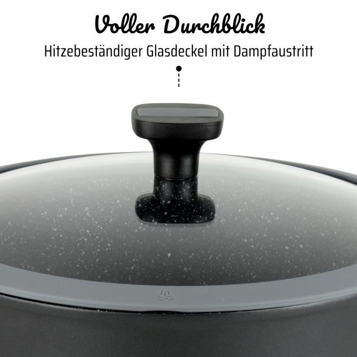 Marmite fonte d'aluminium - GSW - EASY CLICK - 24 cm - Induction