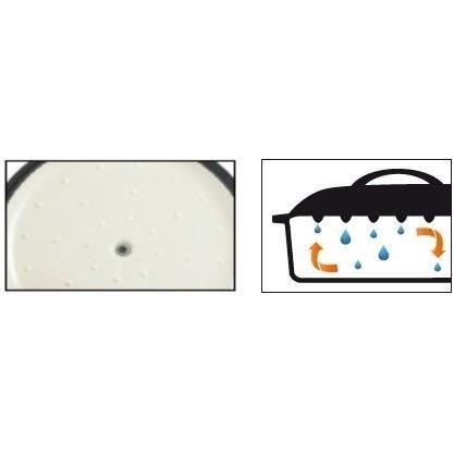 Cocotte fonte massive - GSW - GREY SHADOW - 30 cm - Ronde - Induction - Gris