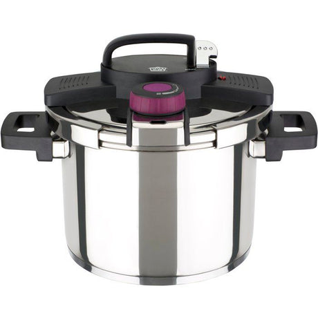 Autocuiseur - Induction - GSW - Easy Click - 6 L - Ř 22 cm - Acier massif 18/10