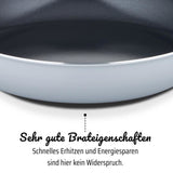 Poele professionnelle - GSW - PRO BASIC - 28 cm - Induction - Aluminium épais forgé - Qualité gastronomie