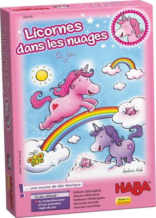 Licornes dans les nuages