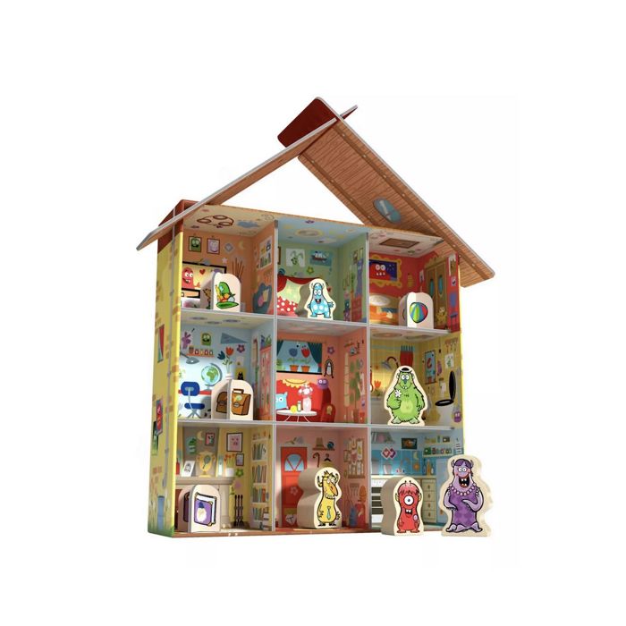 HABA - Logic! GAMES Oů se cache Wanda - Jeu de logique - Jeux de Société Enfant 4 ans et +
