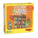 HABA - Logic! GAMES Oů se cache Wanda - Jeu de logique - Jeux de Société Enfant 4 ans et +