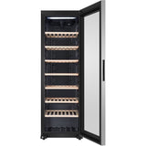Cave a vin de vieillissement - HAIER HWS188GAE - Pose libre - 188 bouteilles - Mono zone - H185 x L59,5 cm - Noir