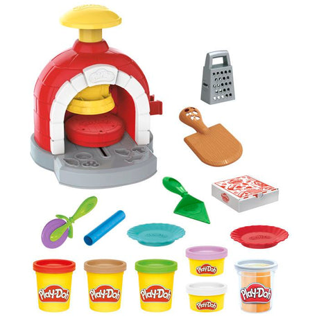Play-Doh Four a pizza, Pâte a modeler, Machine a café jouet pour enfants des 3 ans, Kitchen Creation