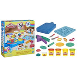 PLAY-DOH Kit du petit chef cuisinier, pâte a modeler, 14 accessoires de cuisine, jouets préscolaires, Playdoh Kitchens