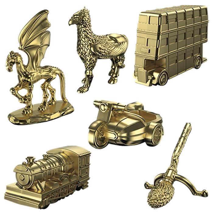 Monopoly Harry Potter édition, Jeu de société de plateau, Aventures magiques a Poudlard, des 8 ans, 2 a 6 joueurs