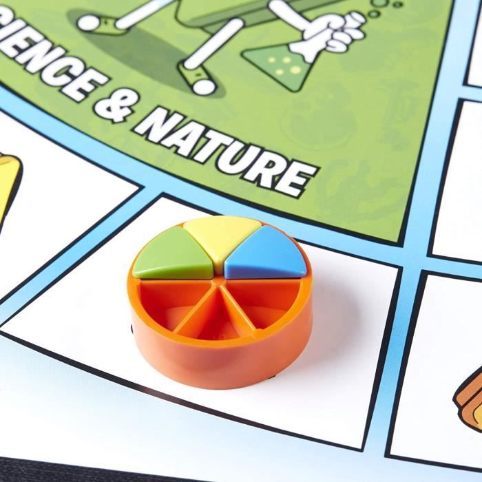 Trivial Pursuit Famille, Jeu de societe de questions-réponses, Jeu de plateau, Version francaise