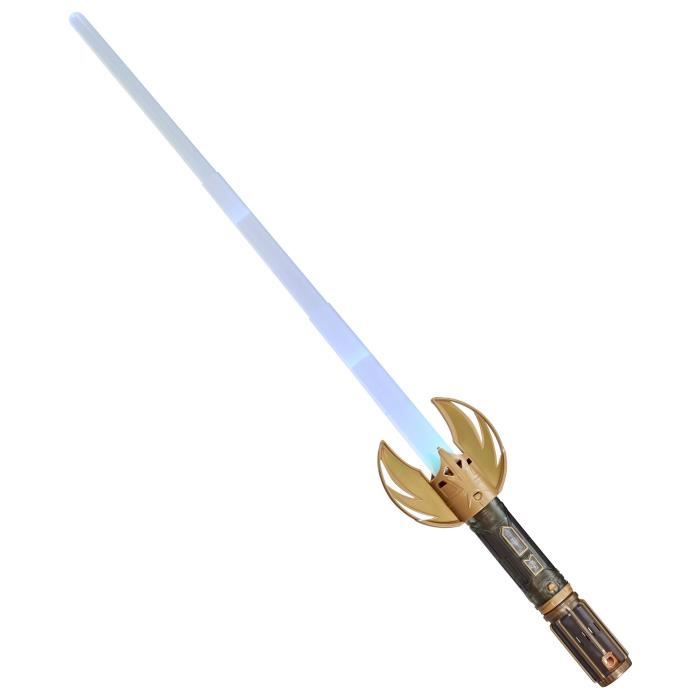 Sabre laser de Maître couleurs de la Force, 5 couleurs, Sabre laser électronique avec lame changeant de couleur, des 6 ans