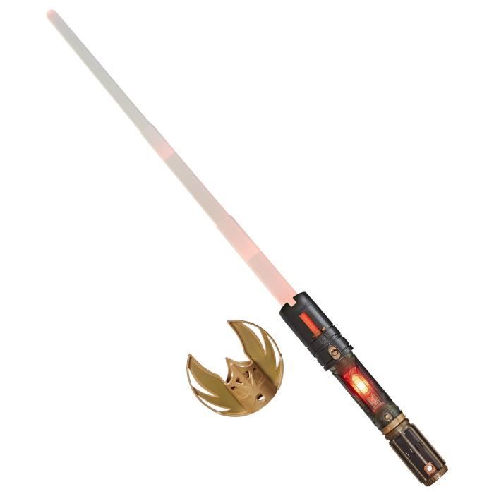 Sabre laser de Maître couleurs de la Force, 5 couleurs, Sabre laser électronique avec lame changeant de couleur, des 6 ans